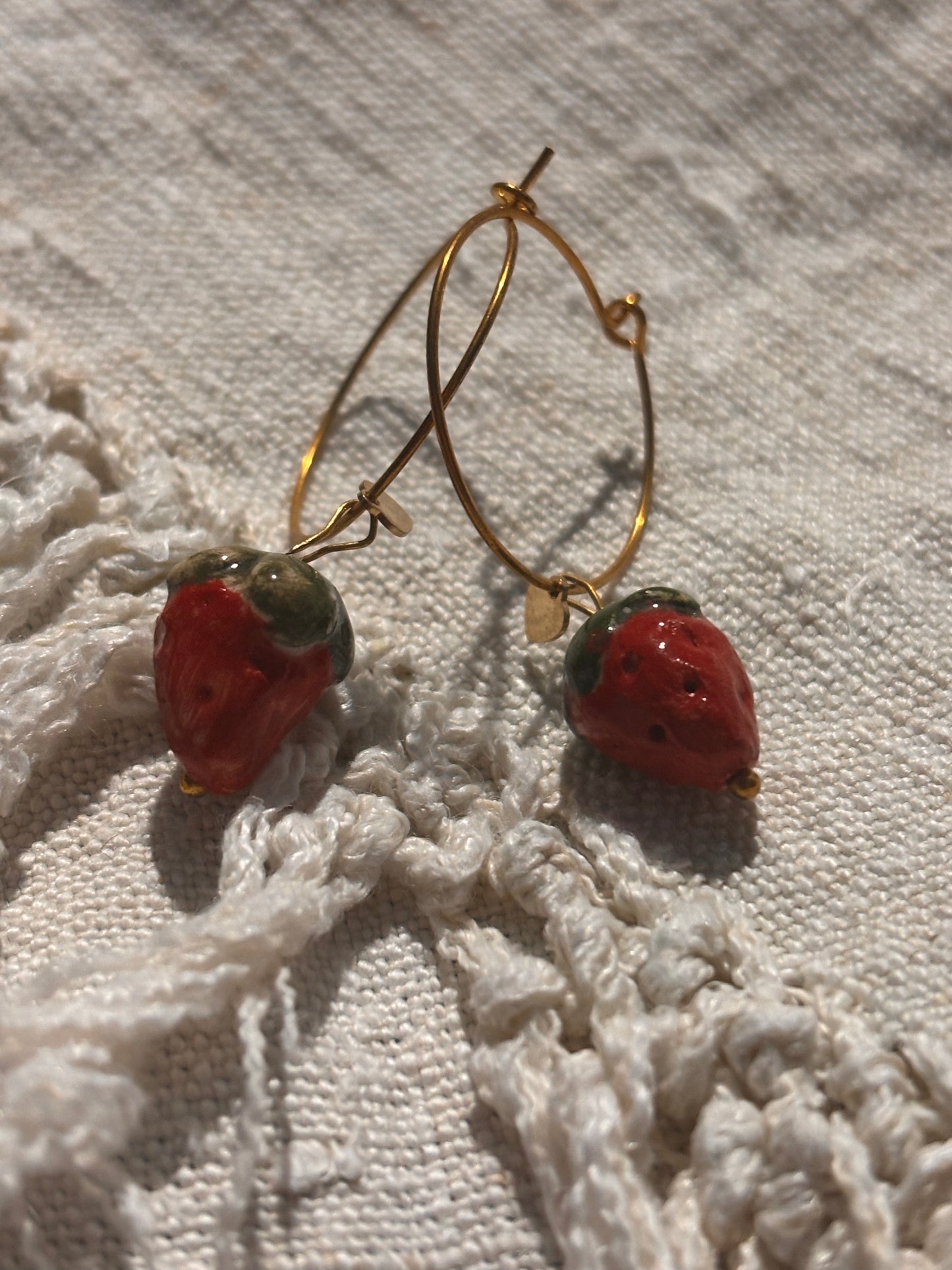 Orecchini fragola