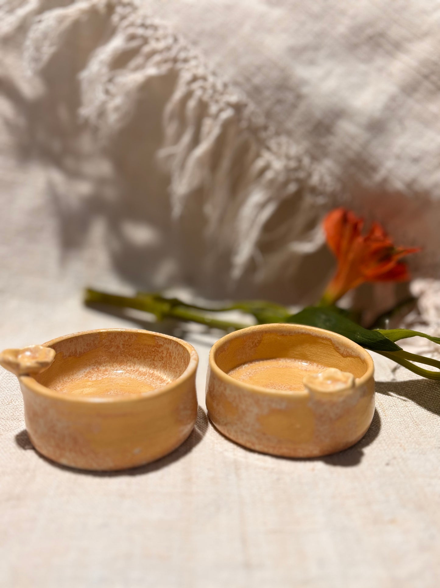 Ciotolina per Salsa di Soia con Fiore